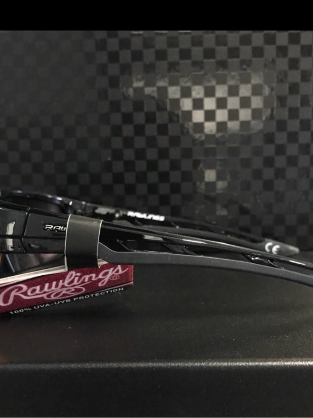 Rawlings Black Sport Sunglasses with Mirrored Lenses- 1 pair - Picture 3 of 10